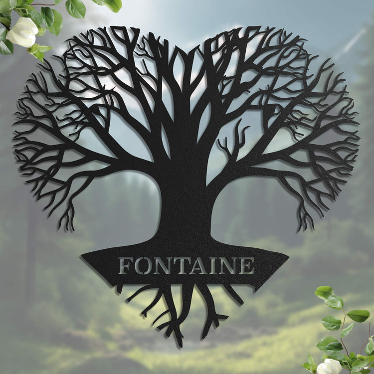 Cœur dans l'arbre