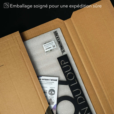 Numéro de maison personnalisée Steelmonks