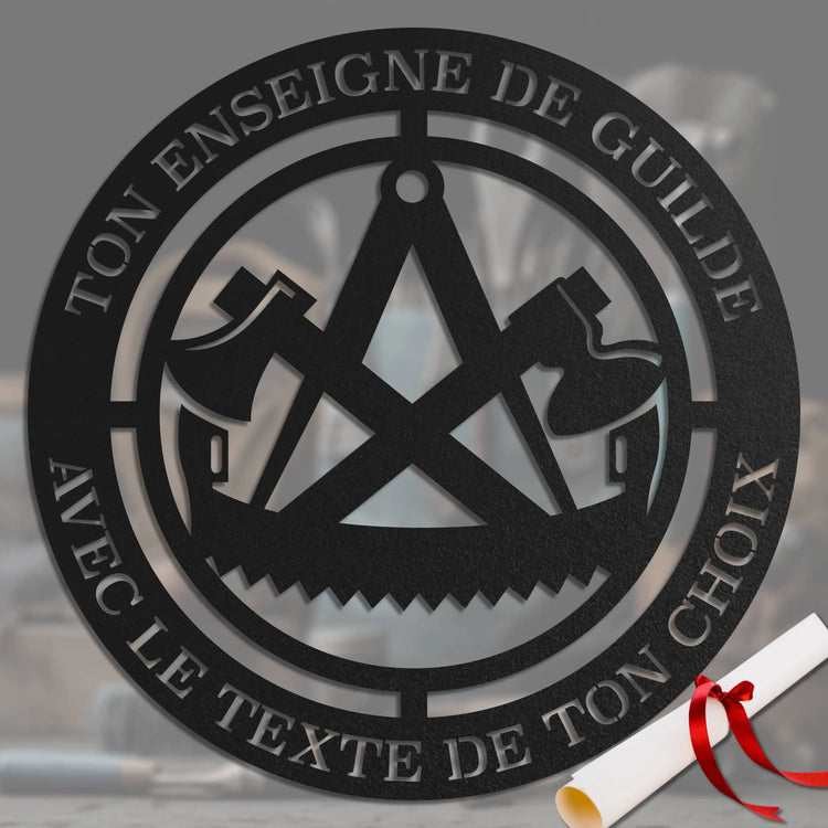 Plaque charpentier
