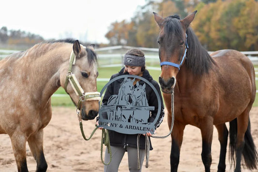 Plaques Équestres Uniques - Cadeaux pour Cavaliers