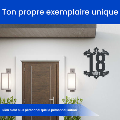 Numéro décoré