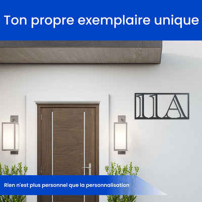 Numéro de maison Ombre