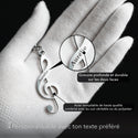 "Violin Clef/Treble Clef" Keychain