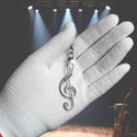 "Violin Clef/Treble Clef" Keychain