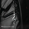 "Violin Clef/Treble Clef" Keychain