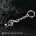 "Violin Clef/Treble Clef" Keychain