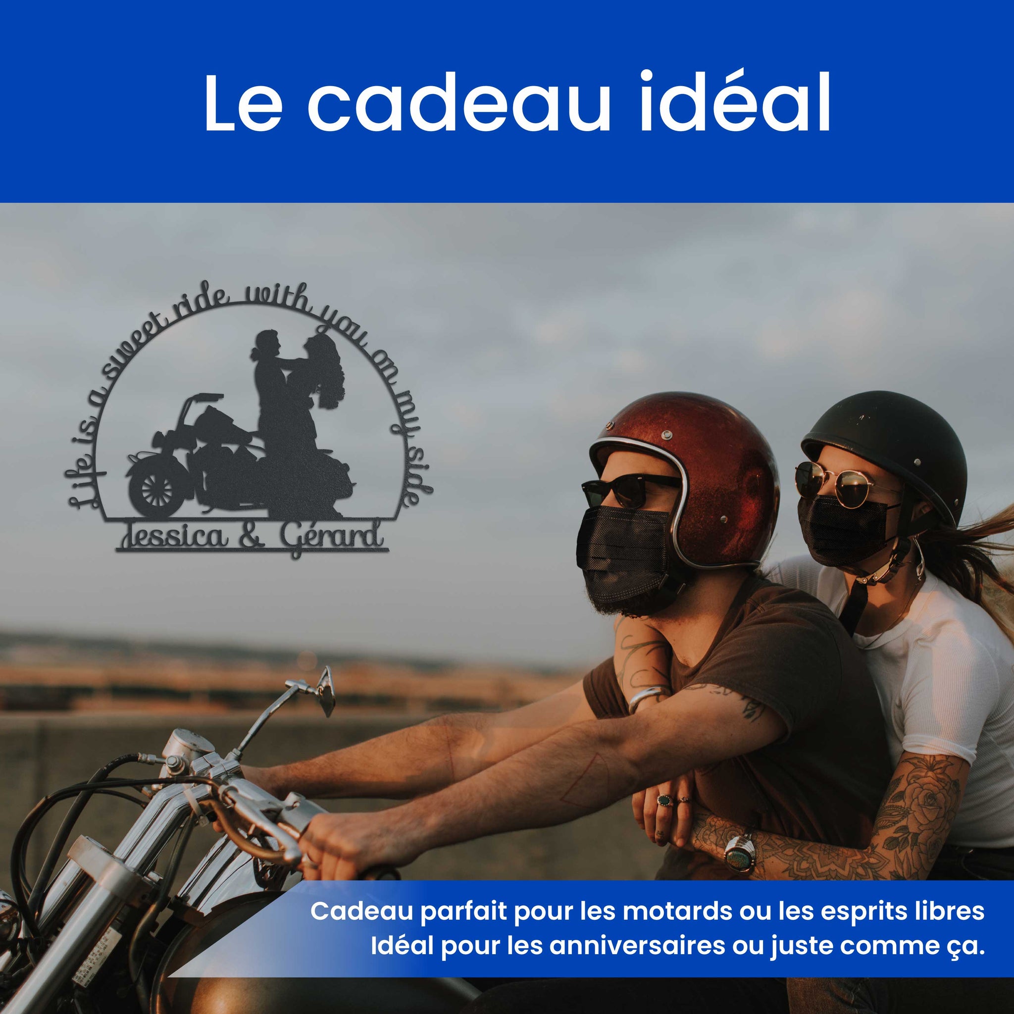 Vivre d’amour et de moto!