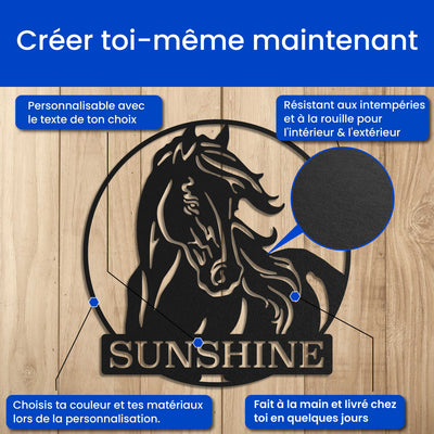 Portrait de cheval