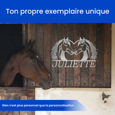 Chevaux Embrassant Steelmonks