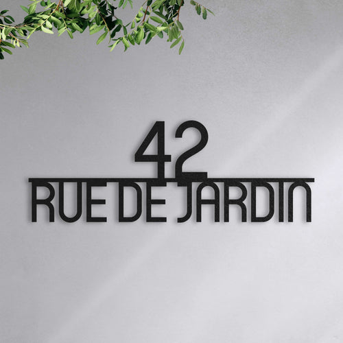 Numéro de maison design