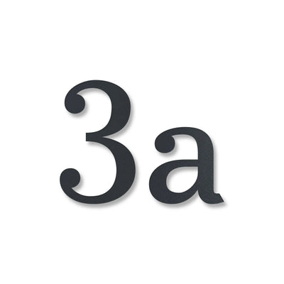 Numéro de maison Élégant – anthracite