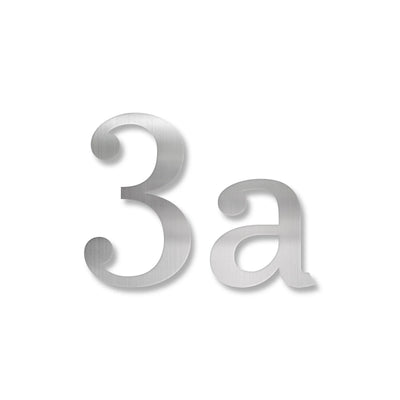 Numéro de maison Élégant – inox