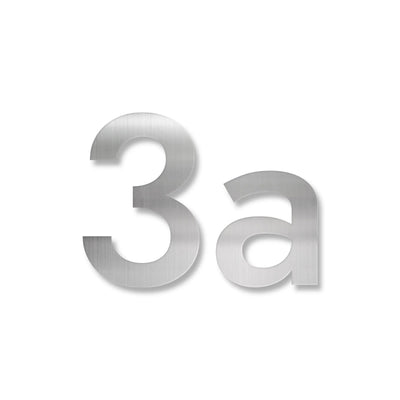 Numéro de maison Claire – inox