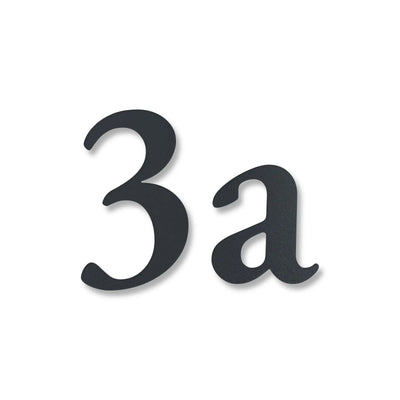 Numéro de maison Classique – anthracite