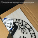 Monogramme personnalisé en métal – design Ivy, emballage soigné pour l'expédition · Steelmonks