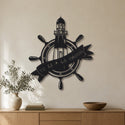 Phare – plaque en acier personnalisée au mur du salon – Steelmonks