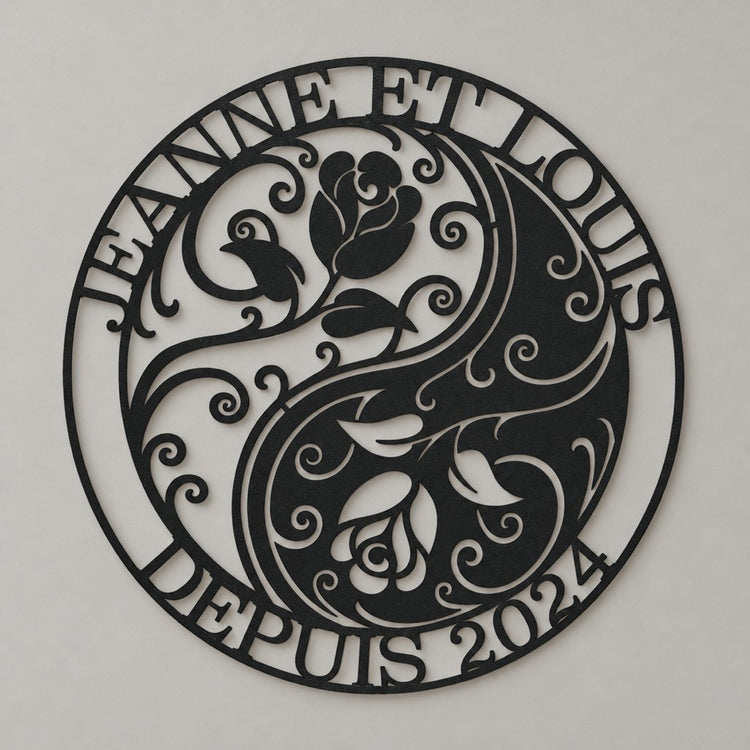 Roses Yin et Yang