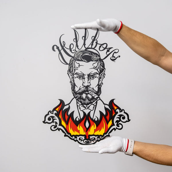 Panneau logo Hellboys