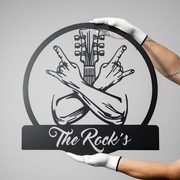 Panneau musique The Rock's
