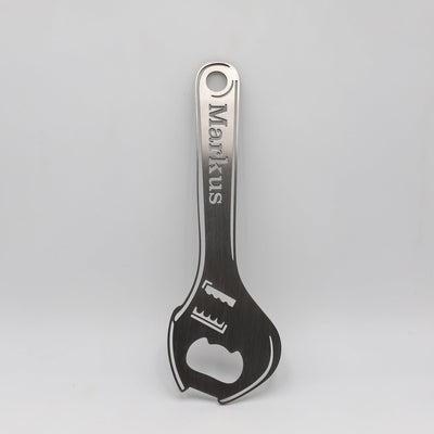Plaque métallique Steelmonks, clé de bouteille. Produit spécial Décoration murale disponible en plusieurs tailles et couleurs.