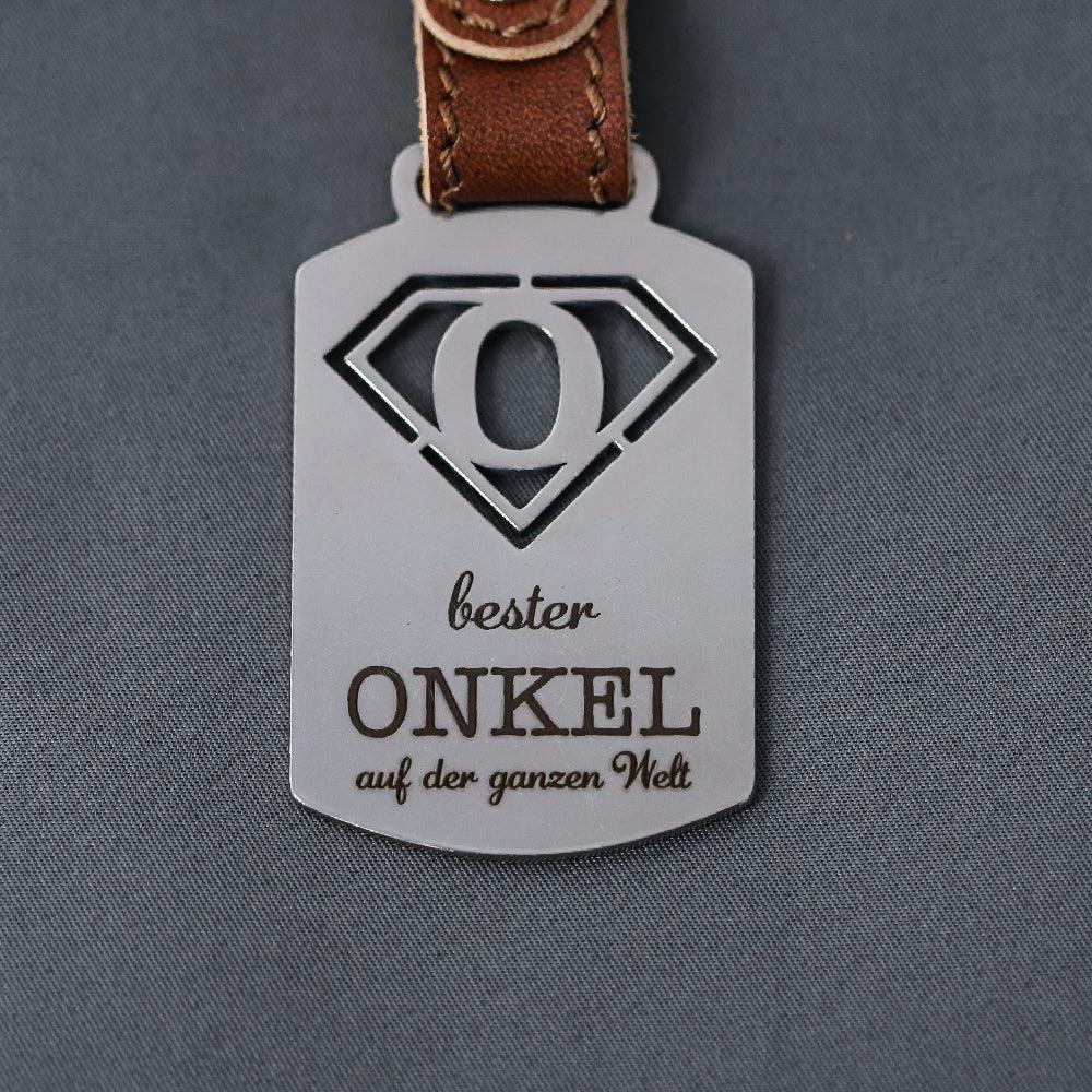 Plaque métallique Steelmonks,Meilleur oncle. Décoration murale familiale disponible en différentes tailles et couleurs.