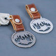 Plaque métallique Steelmonks, parachutisme. Décoration murale pour sports et loisirs disponible en différentes tailles et couleurs.