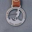 Plaque métallique Steelmonks,ski nautique. Décoration murale pour sports et loisirs disponible en différentes tailles et couleurs.