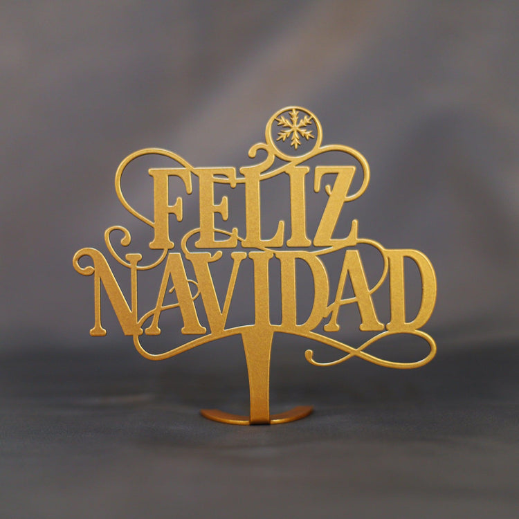 Feliz Navidad table decoration