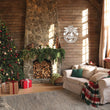 Plaque métallique Steelmonks, couronne de Noël avec boules. Plaque de Noël Décoration murale disponible en différentes tailles et couleurs.